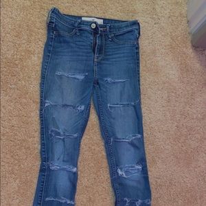 High Wasted Hollister Jeans